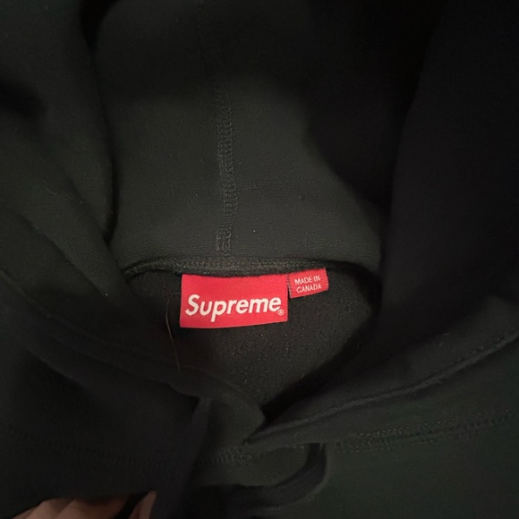 Supreme Capital Hooded Sweatshirt Size Large - Picture 2 of 3